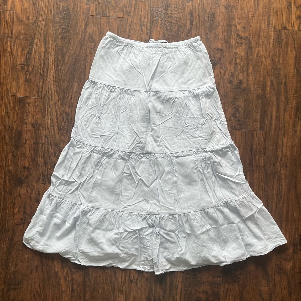 Brandy Melville Nadia Light Blue Maxi Skirt - Picture 3 of 4